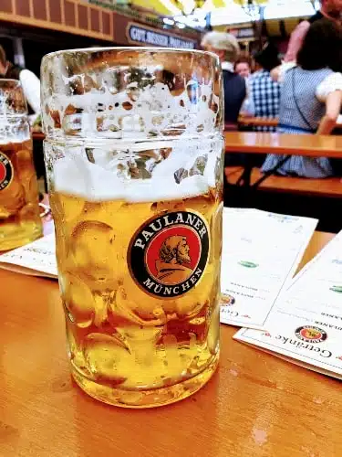 7 things to do in Germany, drink Paulaner beer at Oktoberfest