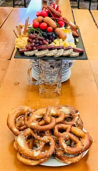 Food at Oktoberfest