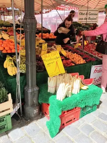White asparagus in Germany