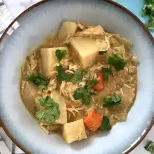 bowl of Mexican Style Chicken Stew.